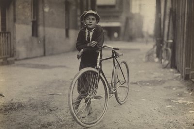 Garçon messager pour la Mackay Telegraph Company, Waco, Texas - Lewis Wickes Hine